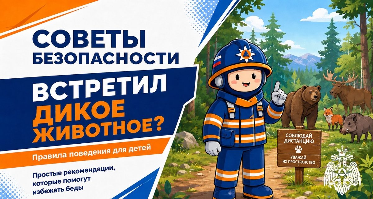 Если встретили лося, кабана, лису или медведя, сохраняйте спокойствие и звоните 112 при угрозе